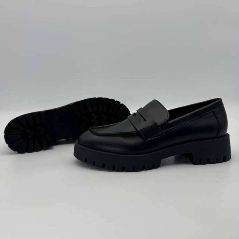 Steve Madden Black Platform Loafers - Women's Size 8 - Brand New - Picture 4 of 7